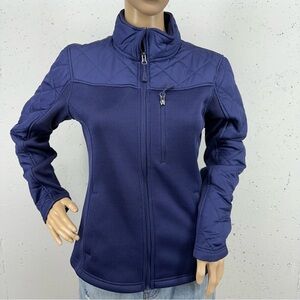 Swiss Tech Women's size Small Navy Blue Zip Up Jacket